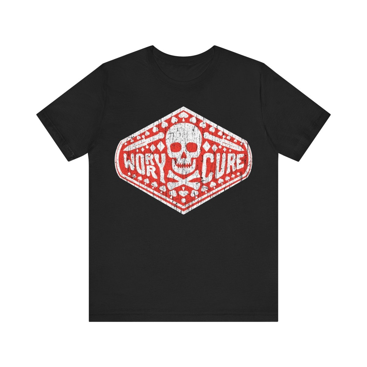 Worry Cure Warning Death Dealer Premium T-Shirt