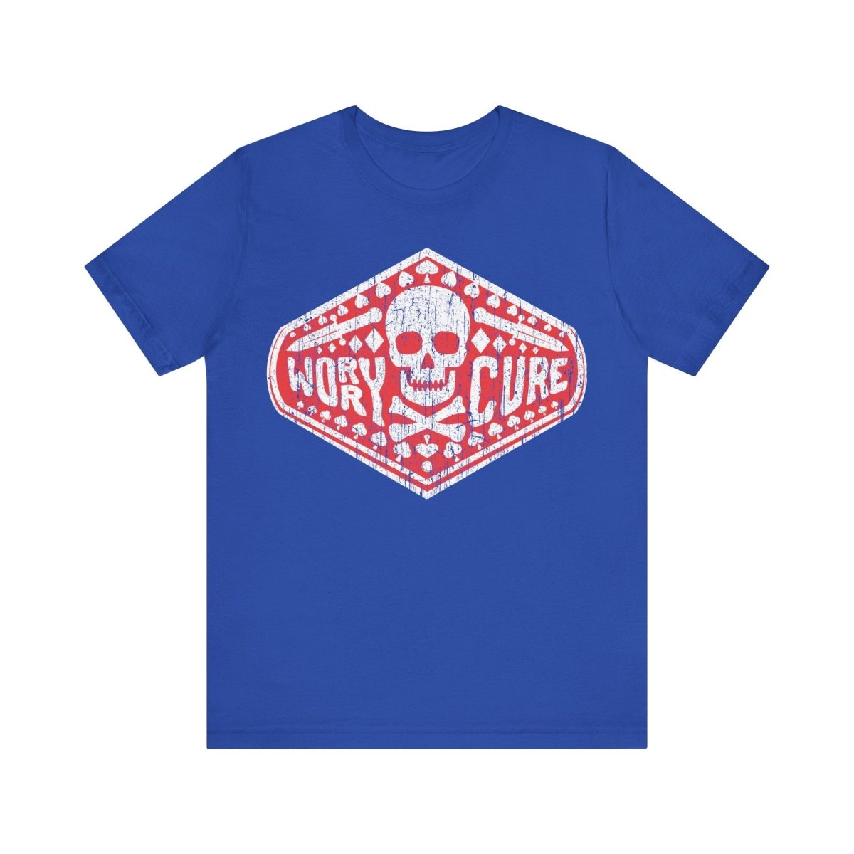 Worry Cure Warning Death Dealer Premium T-Shirt