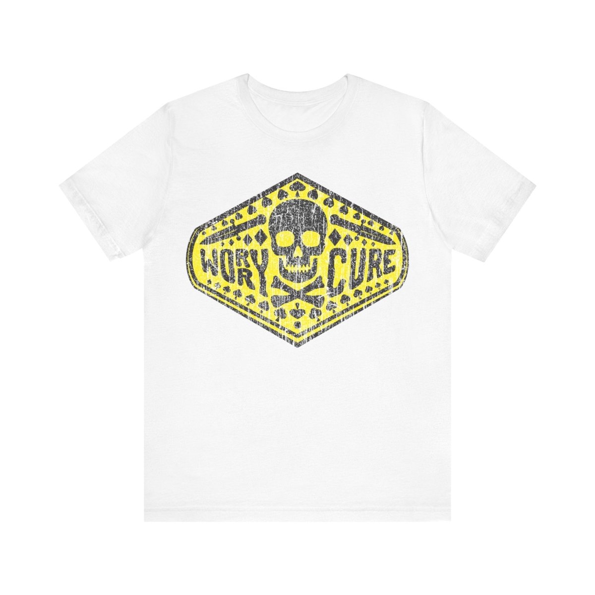 Worry Cure Warning Death Dealer Premium T-Shirt