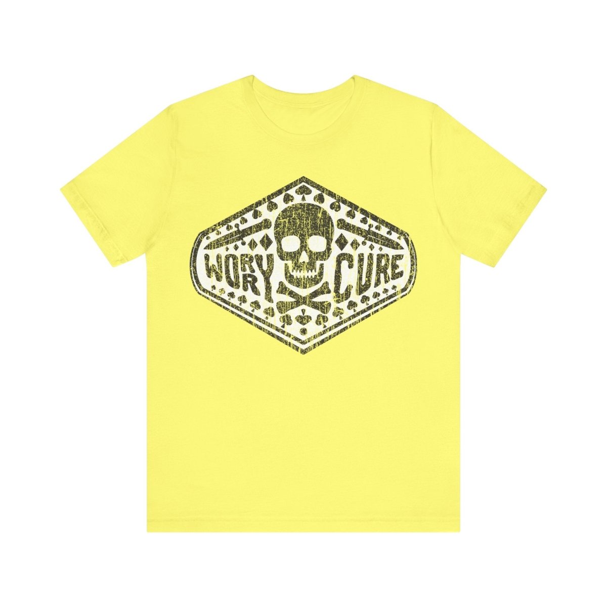 Worry Cure Warning Death Dealer Premium T-Shirt