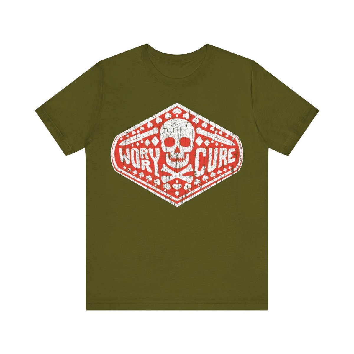 Worry Cure Warning Death Dealer Premium T-Shirt