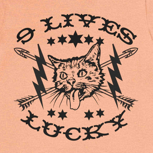 9 Lives Lucky Cat Premium T-Shirt