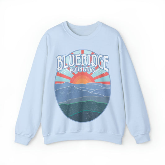 Blue Ridge Mountains Fleece Sweatshirt, Appalachian Trail, East Coast Cool