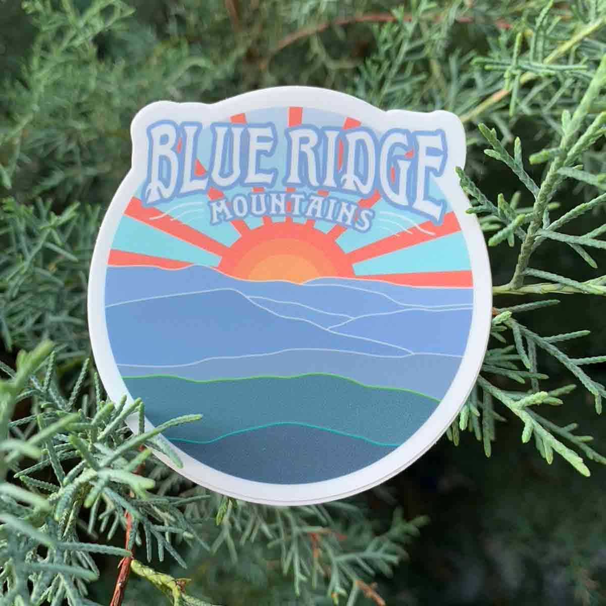 Blue Ridge Mountains Premium Stickers & Magnets / Appalachian Trail, East Coast Cool