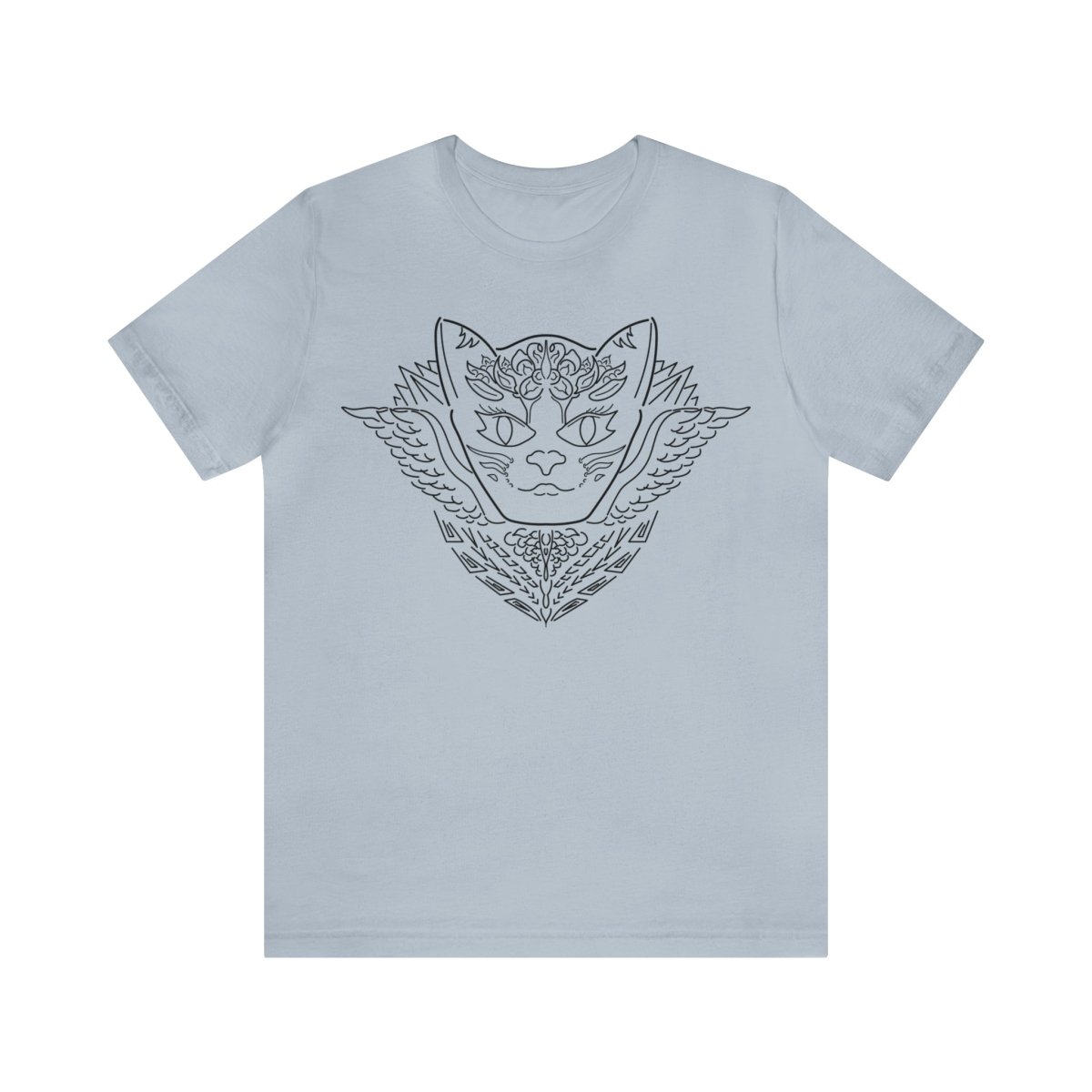 Classy Cat Premium T-Shirt, Tattoo Style, Cat Lover Gift