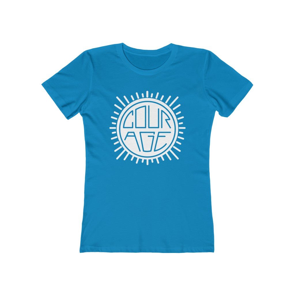 Courage Sun - Women's Premium T-Shirt / Girl Power, Be Brave, Hero, Woman Lead