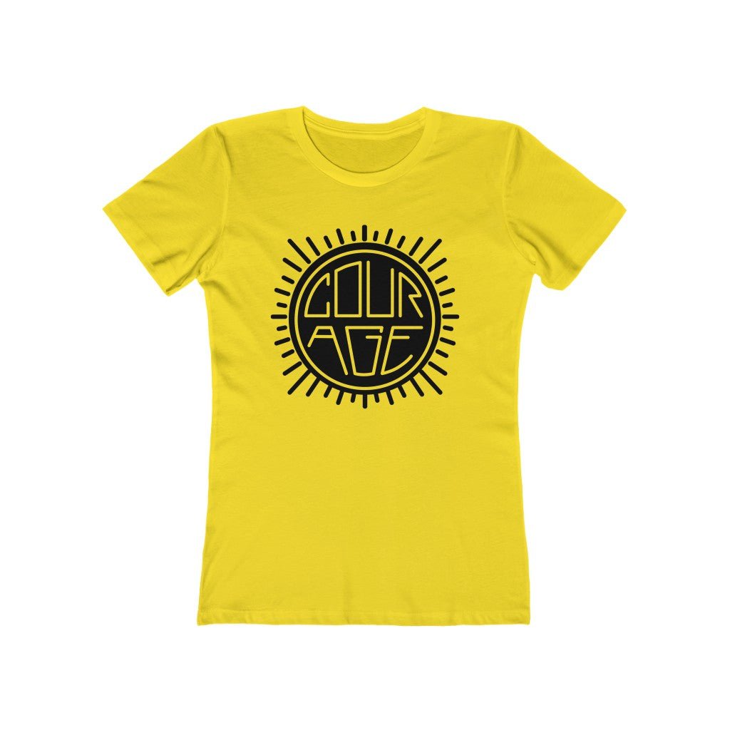 Courage Sun - Women's Premium T-Shirt / Girl Power, Be Brave, Hero, Woman Lead