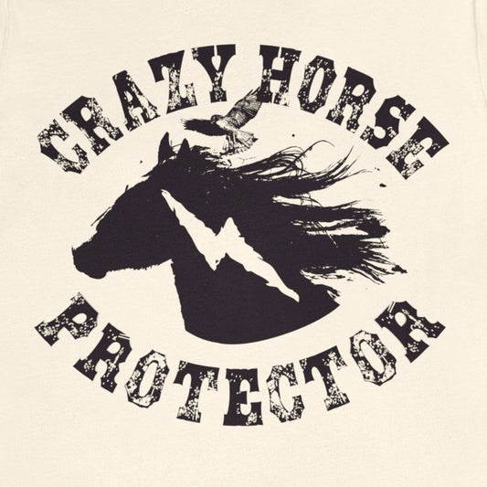 Crazy Horse Premium T-Shirt, Warrior Commitment Inspiration, Protector