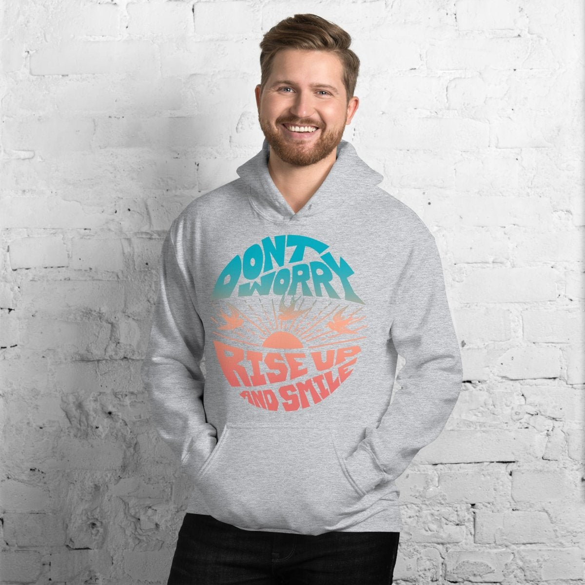 Don't Worry Fleece Hoodie, Your Reason To Smile