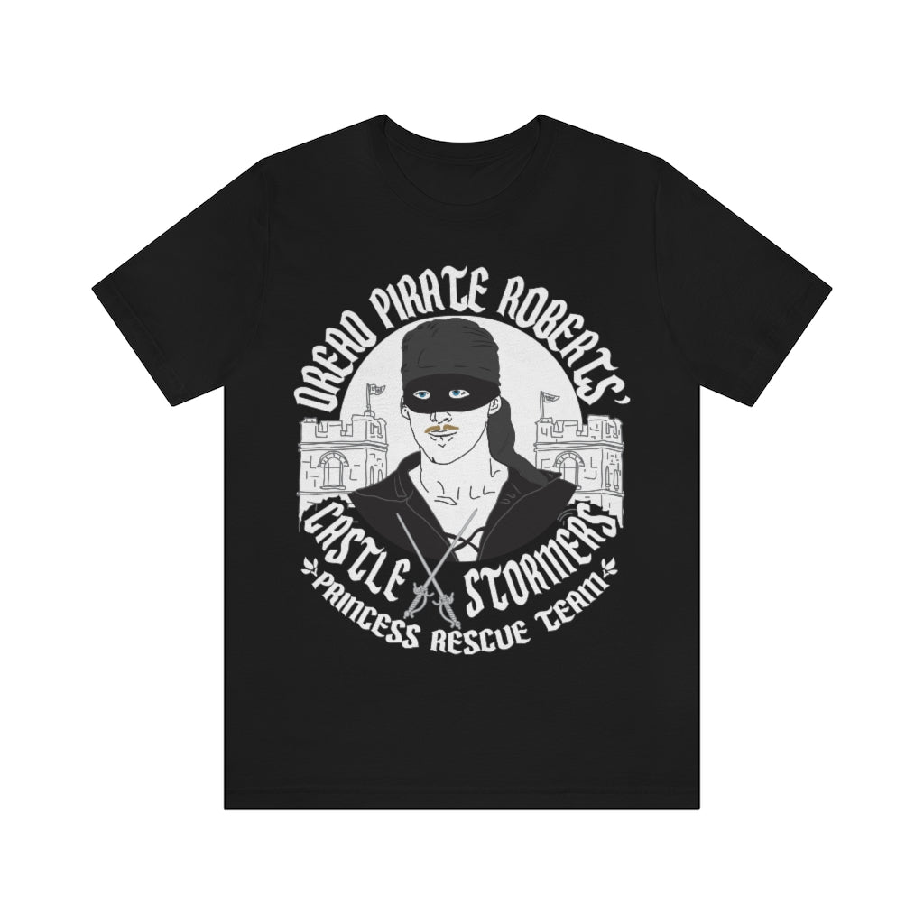 Dread Pirate Roberts' Castle Stormers Premium T-Shirt, Princess Rescue Team, Fairytale, Hero
