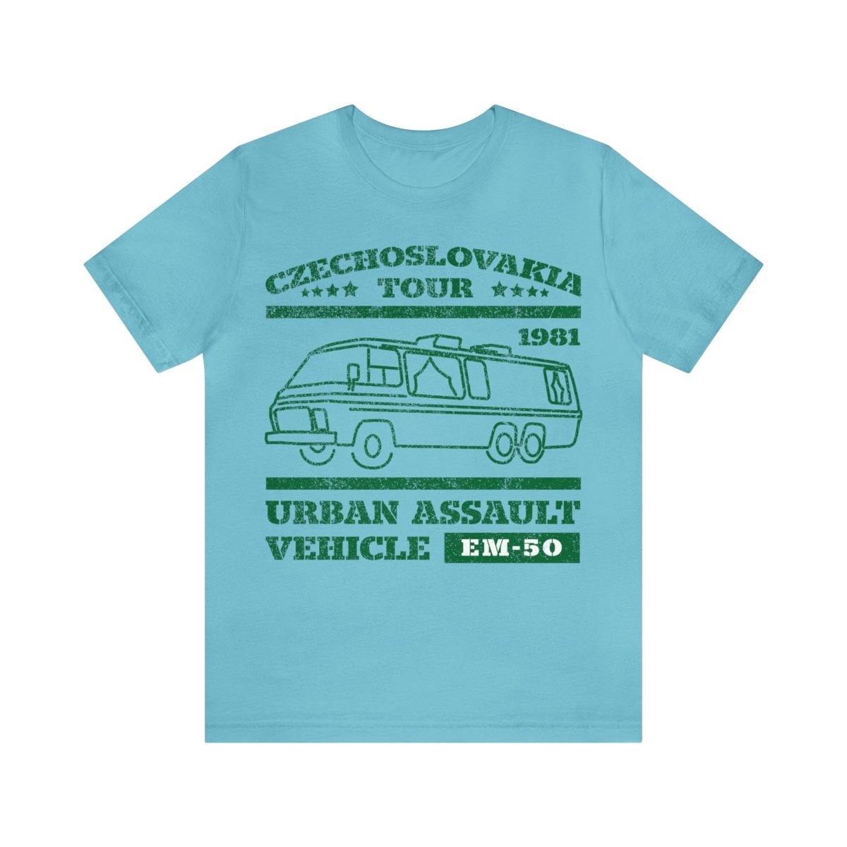 EM-50 Premium T-Shirt, Urban Assault Vehicle, Razzle Dazzle, Funny
