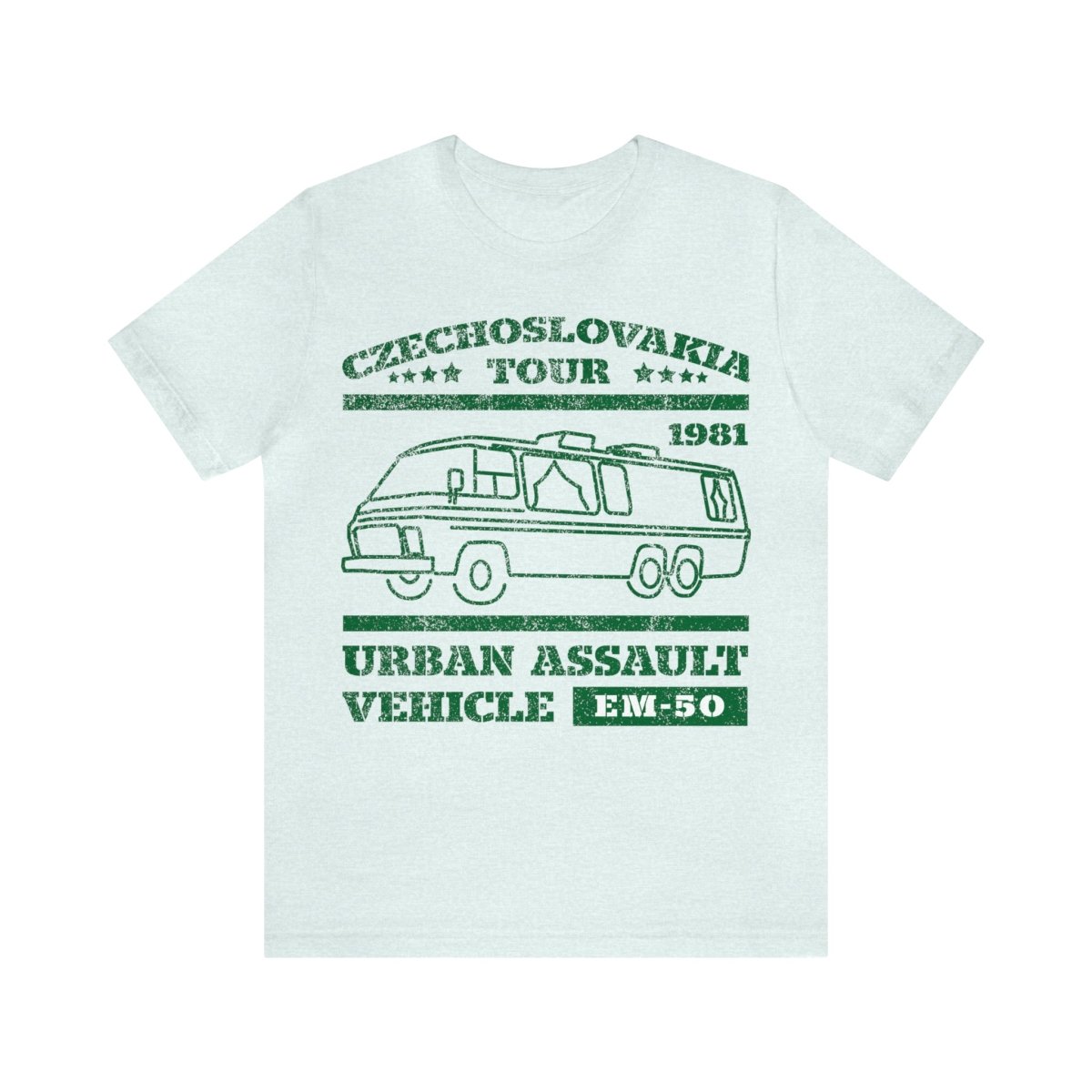 EM-50 Premium T-Shirt, Urban Assault Vehicle, Razzle Dazzle, Funny