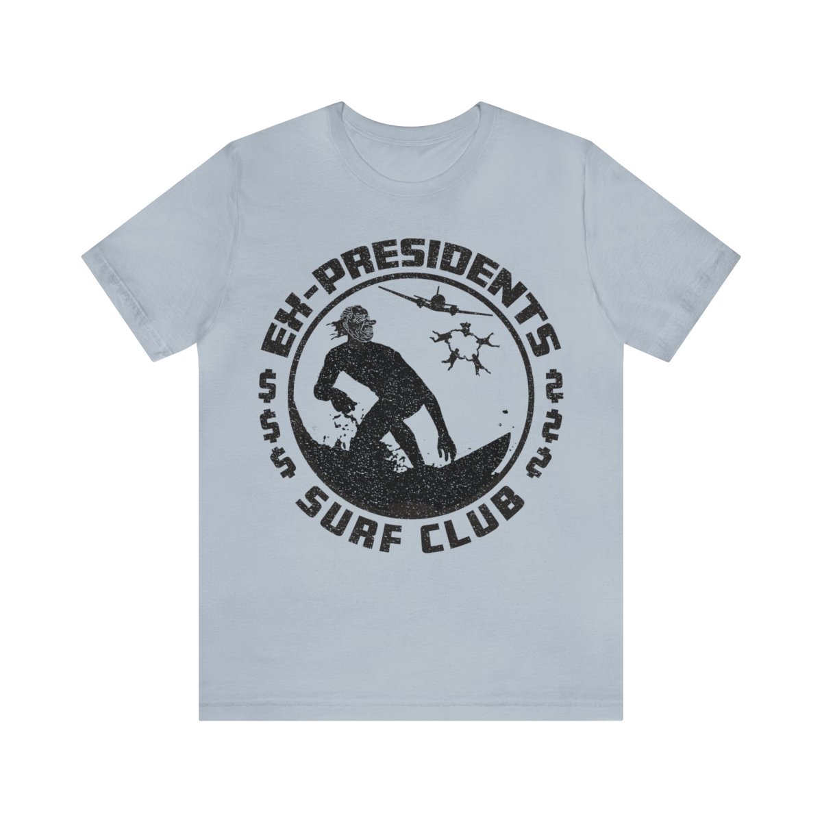 Ex Presidents Surf Club Premium T-Shirt, Adrenaline Junkies, Los Angeles