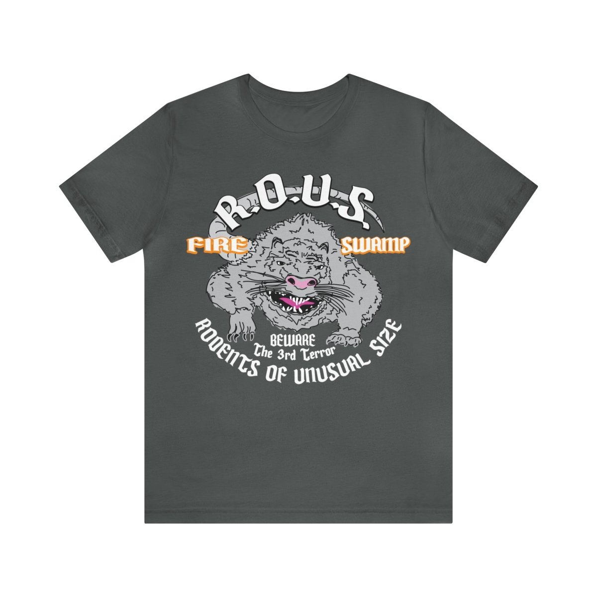 Fire Swamp R.O.U.S. Premium T-Shirt, Fairytale Hero, Princess Rescue, Fire Swamp, Rodents Of Unusual Size, Funny