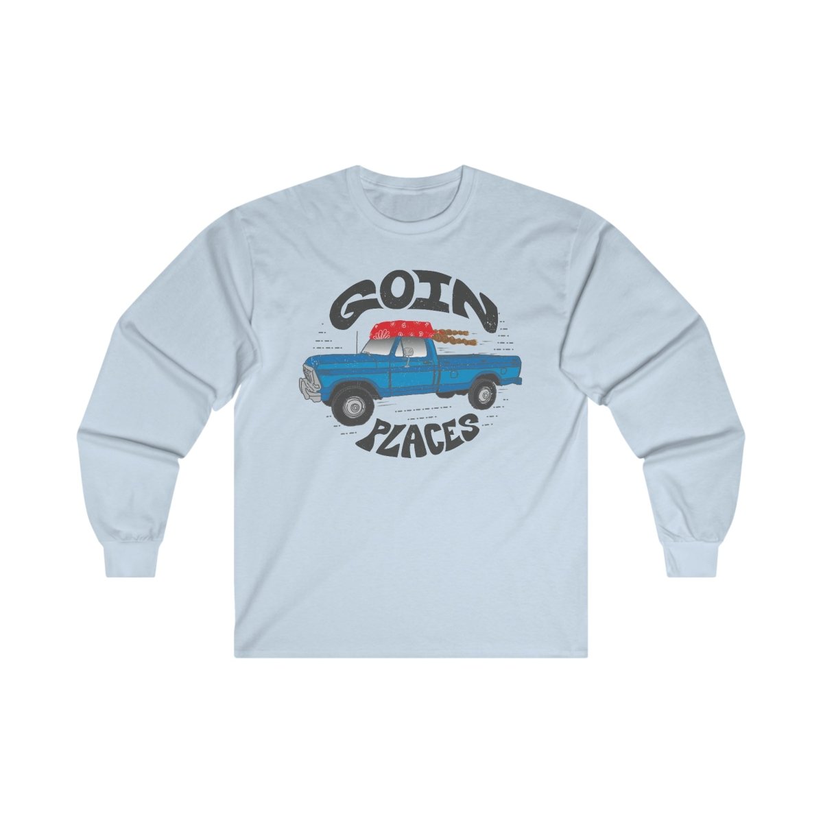 Goin Places Long Sleeve T-Shirt, Highway Gypsy
