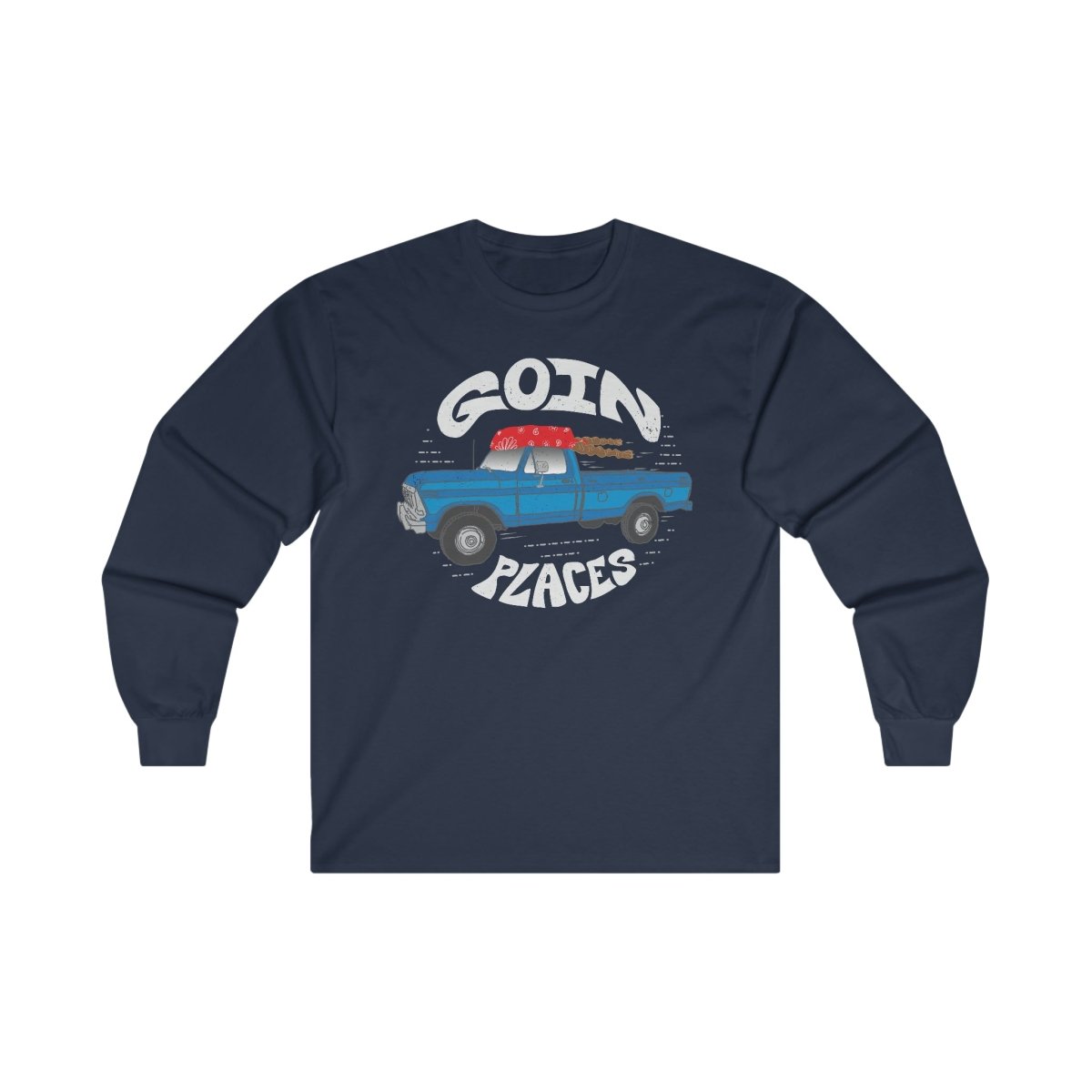 Goin Places Long Sleeve T-Shirt, Highway Gypsy