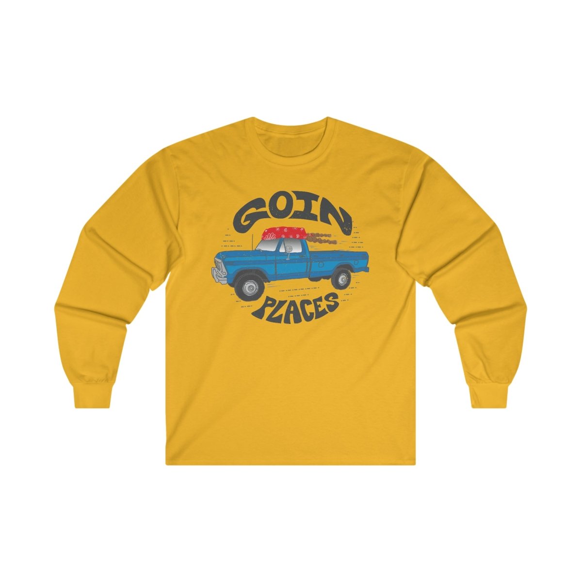 Goin Places Long Sleeve T-Shirt, Highway Gypsy