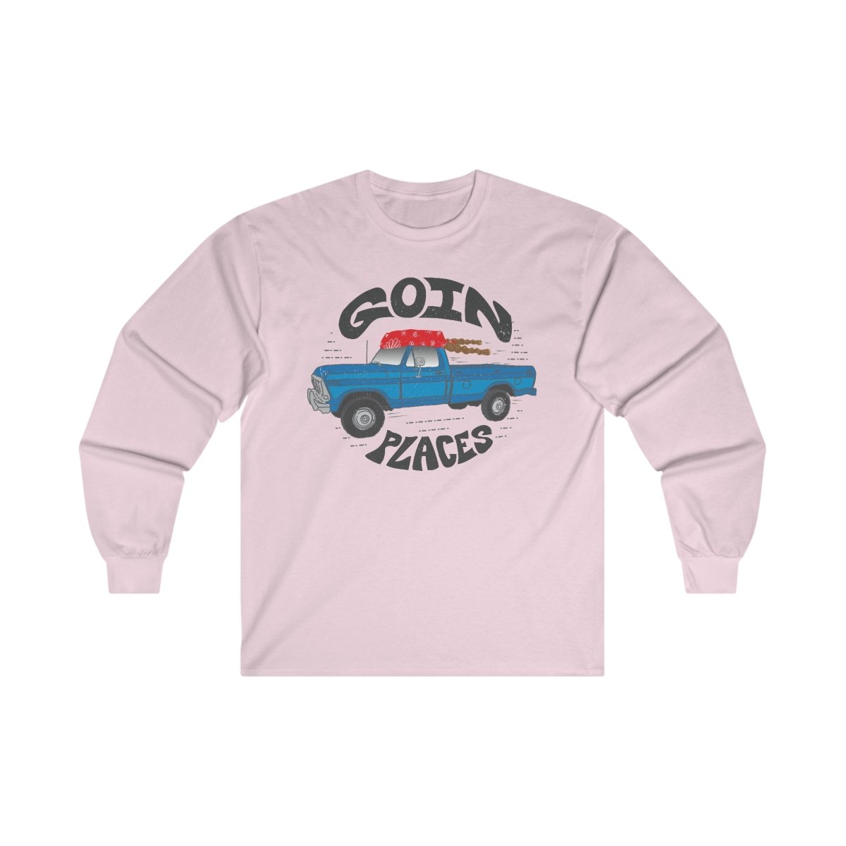Goin Places Long Sleeve T-Shirt, Highway Gypsy