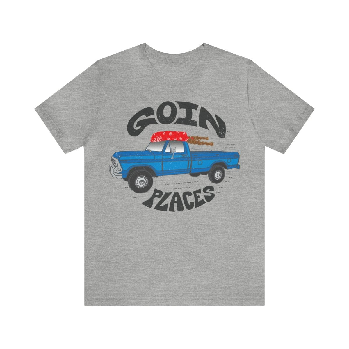 Goin Places Premium T-Shirt, Highway Gypsy, Travel