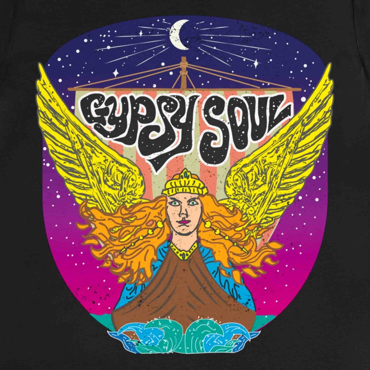 Gypsy Soul Premium T-Shirt, Mystic, Live Free, Bohemian Gift