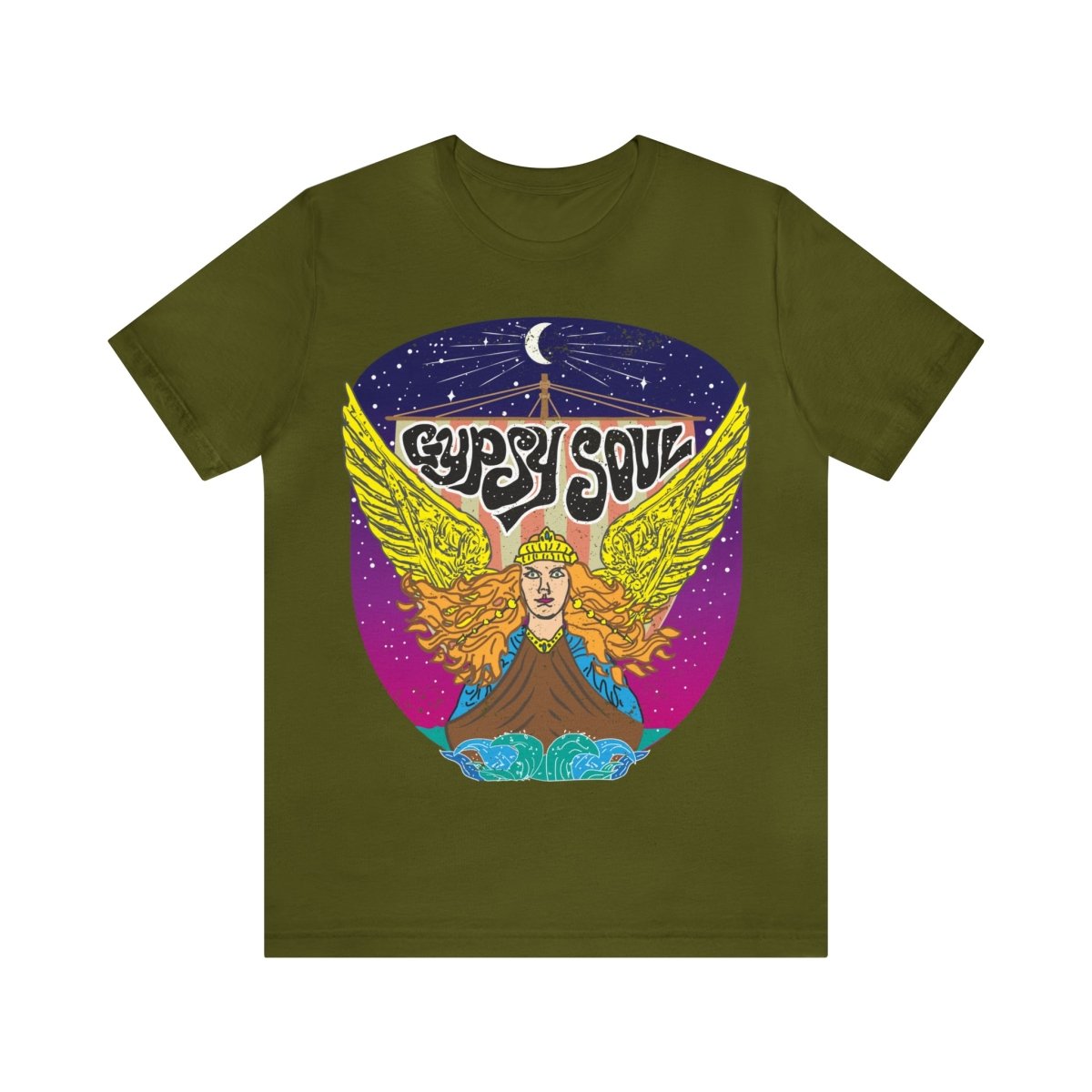 Gypsy Soul Premium T-Shirt, Mystic, Live Free, Bohemian Gift