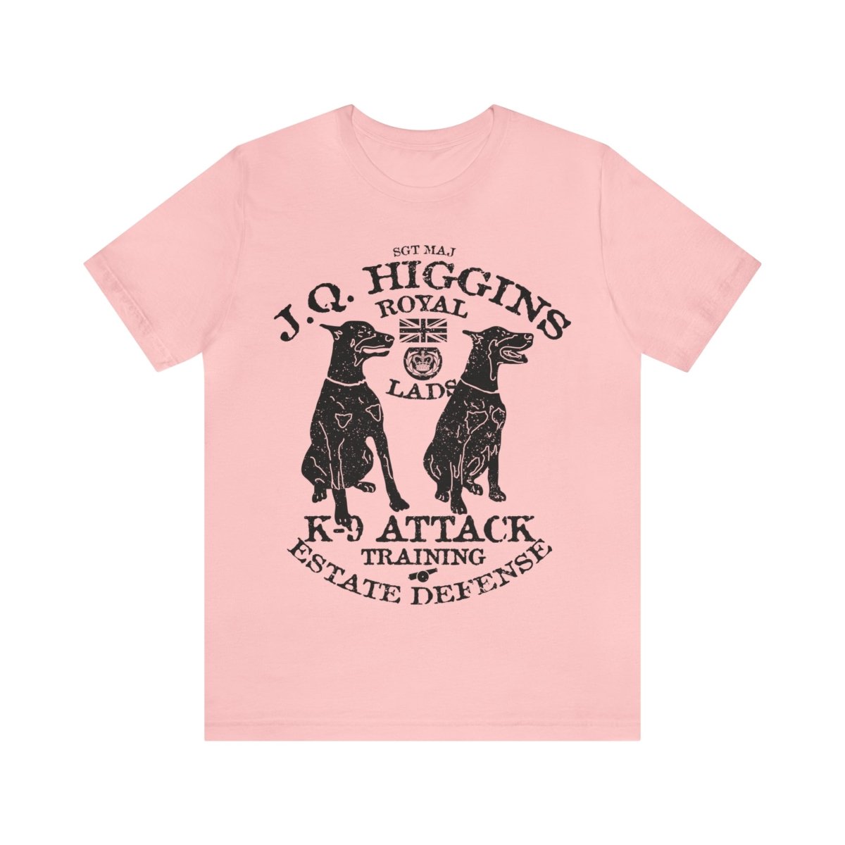 Higgins' Royal Lads Premium T-Shirt, K9 Attack Training, Private Estate Security, Dog Lover Gift