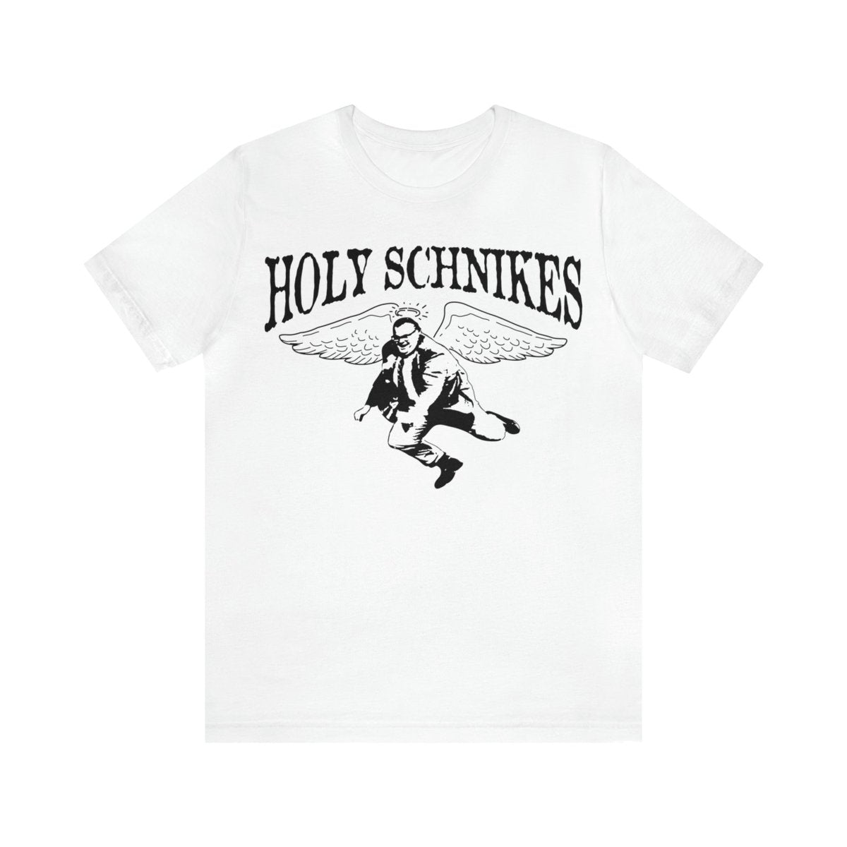 Holy Schnikes Premium T-Shirt, Flying Funny