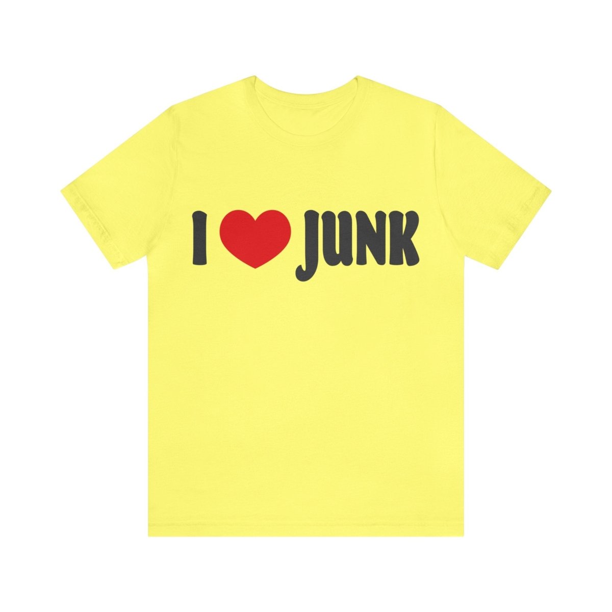 I Love Junk Premium T-Shirt, Antiques, Garage Sales, Flea Markets, Junkin' Genius Shopper