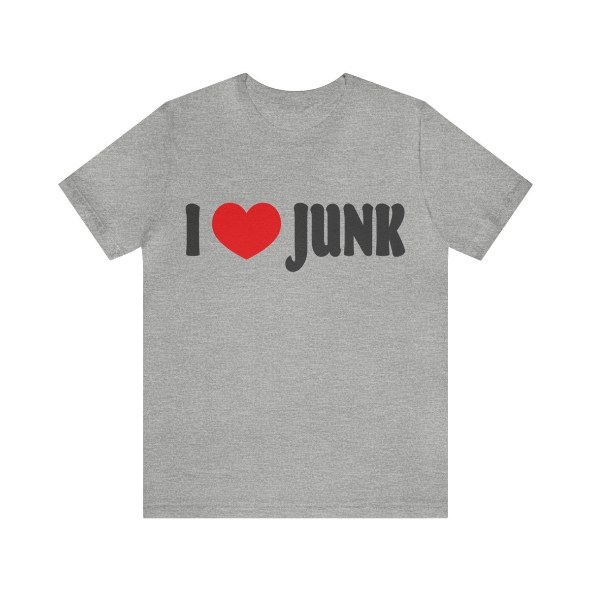 I Love Junk Premium T-Shirt, Antiques, Garage Sales, Flea Markets, Junkin' Genius Shopper