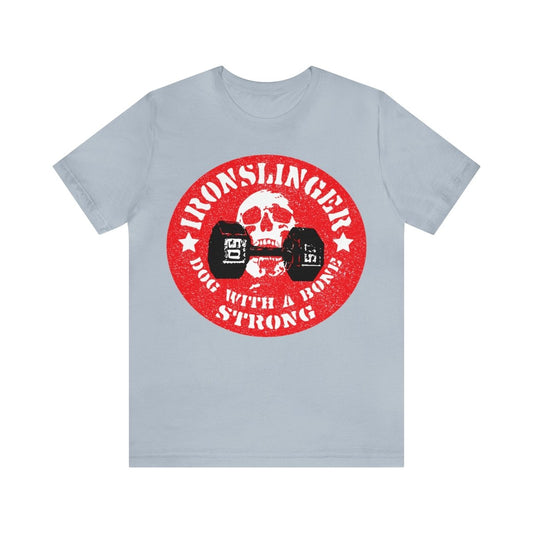 Ironslinger Dog With A Bone Strong Premium T-Shirt, Weightlifting