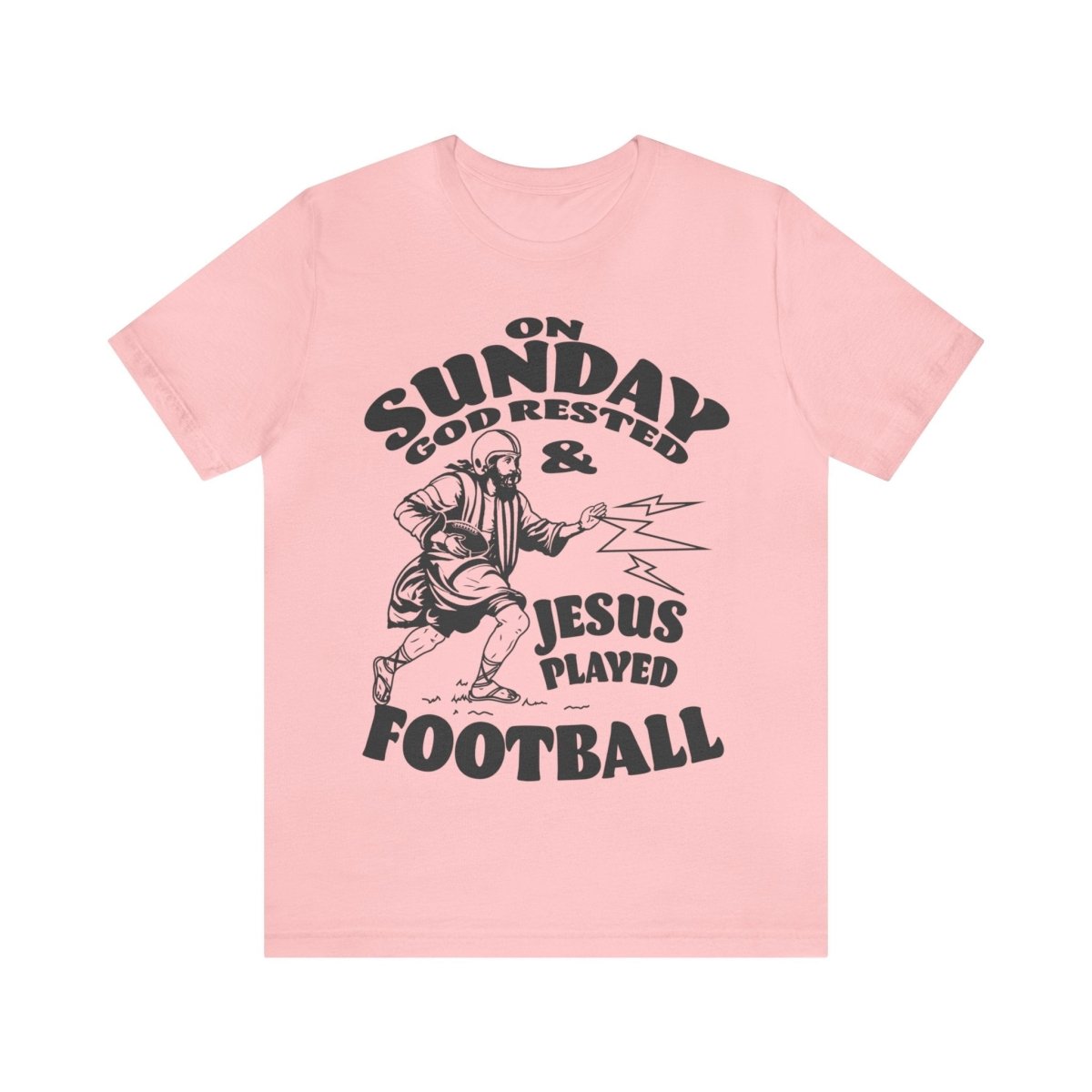 Jesus Played Football Premium T-Shirt, Sunday, Funny