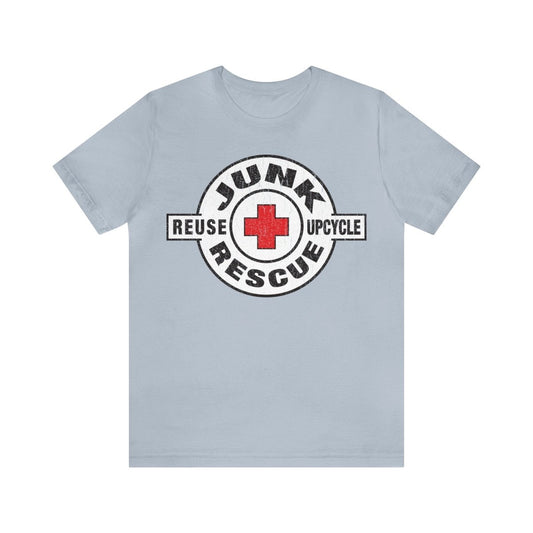 Junk Rescuer Premium T-Shirt, Junkin' Genius, Reuse, Upcycle, Self Reliance, Home Made, Garage Sales, Flea Markets, Antiques