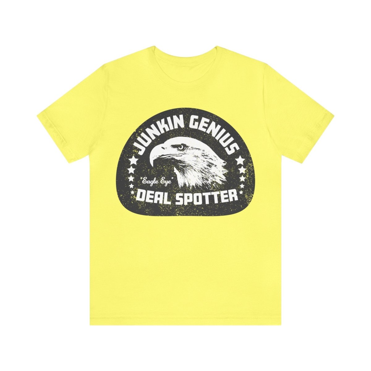 Junkin' Genius Eagle Eye Premium T-Shirt, Deal Spotter, Antiques, Garage Sale, Salvage Shop, Estate Sale, Shopper Gift