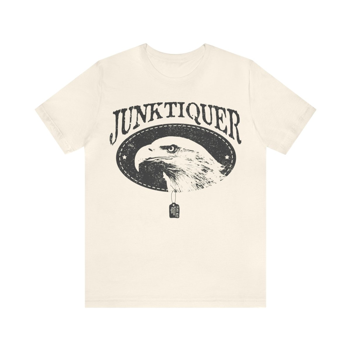 Junktiquer Premium T-Shirt, Antique Shopper Gift, Deal Spotter, Garage Sale, Salvage Shop, Estate Sale, Junkin Genius