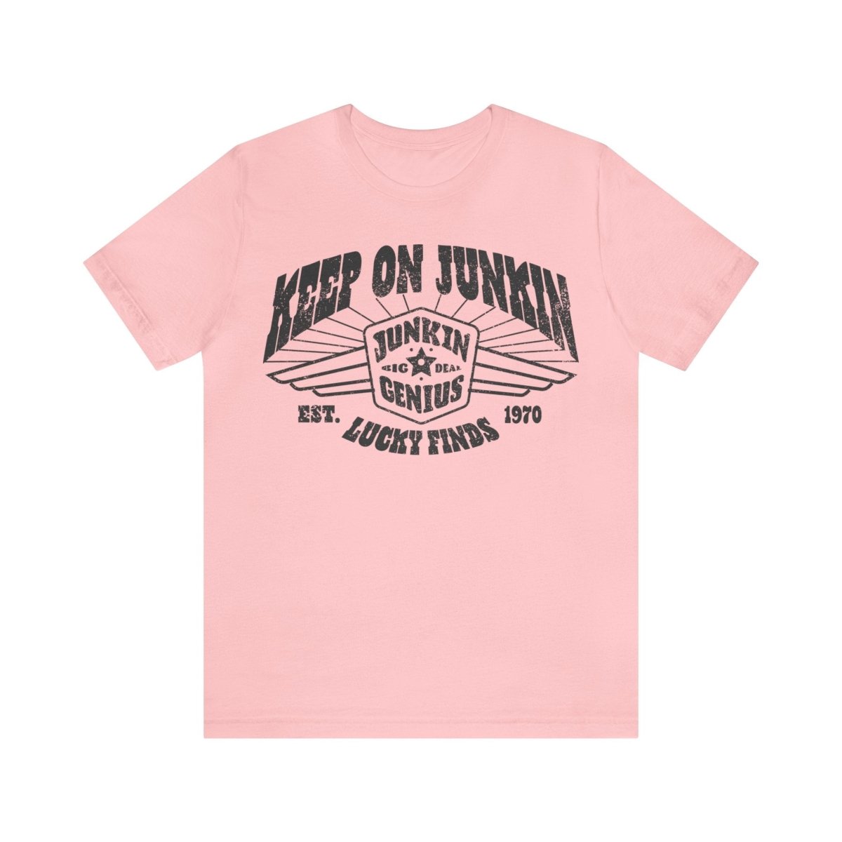 Keep On Junkin' Premium T-Shirt, Garage Sales, Flea Markets, Antiques, Junkin' Genius