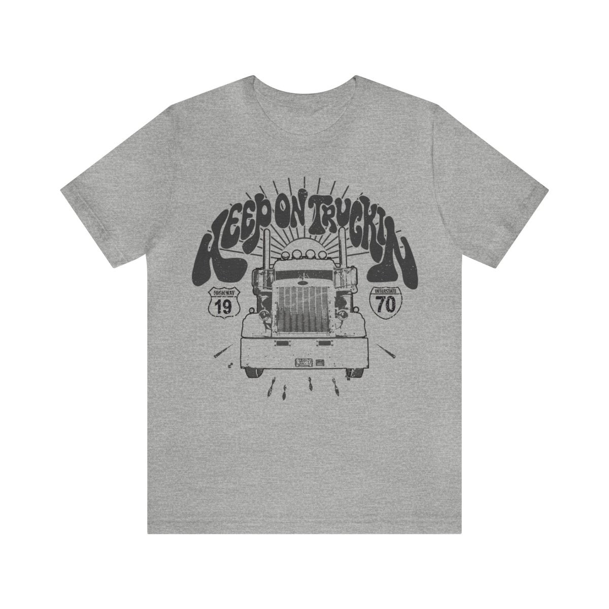 Keep On Truckin' Premium T-Shirt, Keep Going, Hope Gift