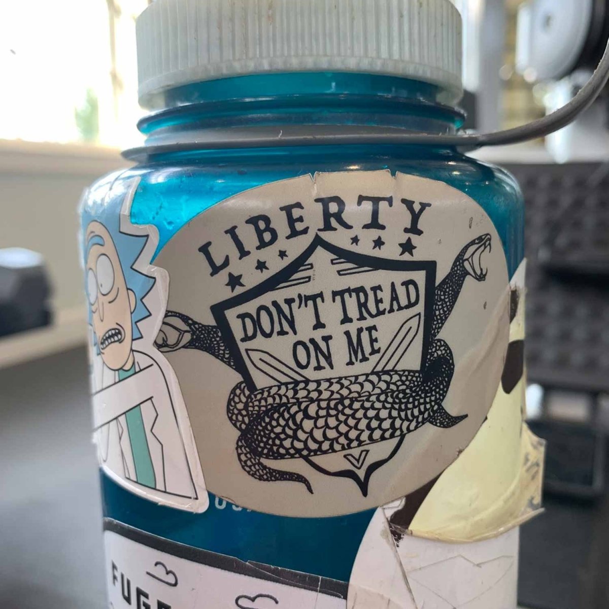 Liberty Don't Tread, Double Vipers - Premium Stickers