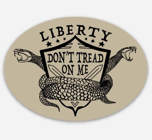Liberty Don't Tread, Double Vipers - Premium Stickers