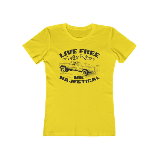 Live Free Ricky Baker Women's Premium Slim-Fit T-Shirt, Be Majestical, New Zealand, Outlaw, Master Bushman, Just Got Real, No Child Left Behind