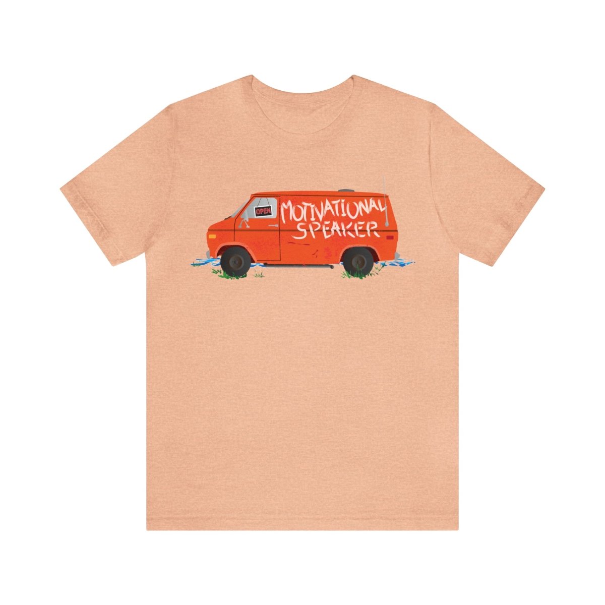 Motivational Speaker Van Premium T-Shirt, Down By The River, Matt Foley, Funny