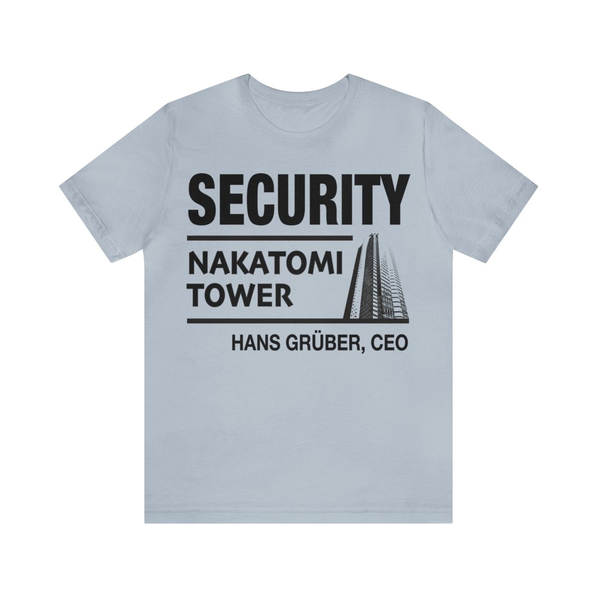 Nakatomi Tower Security Team Premium T-Shirt, Hans Gruber President