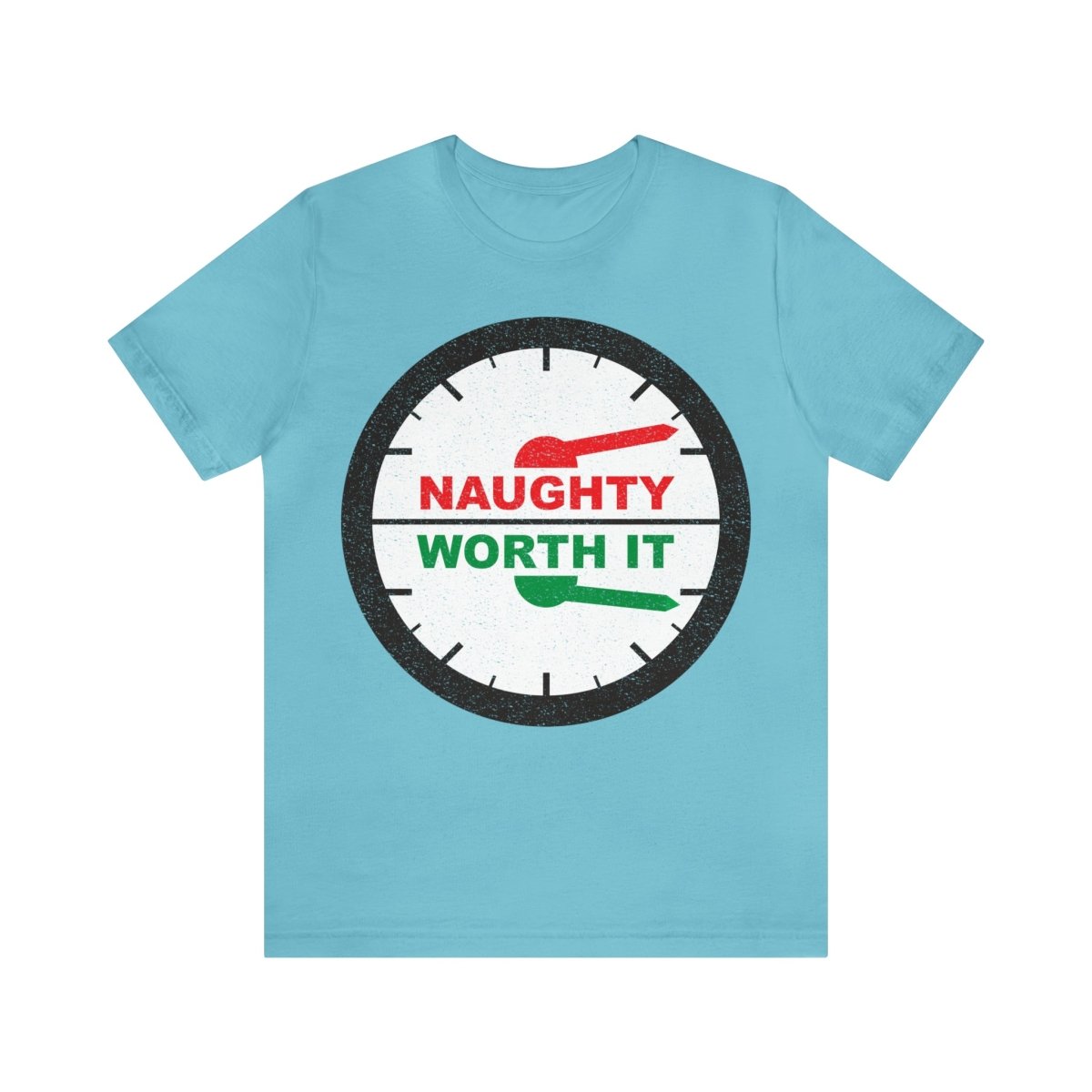 Naughty, Worth It Premium T-Shirt, Funny, Christmas Gift