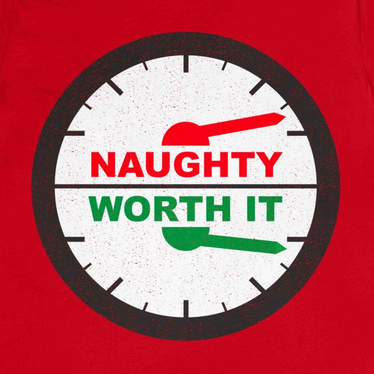 Naughty, Worth It Premium T-Shirt, Funny, Christmas Gift