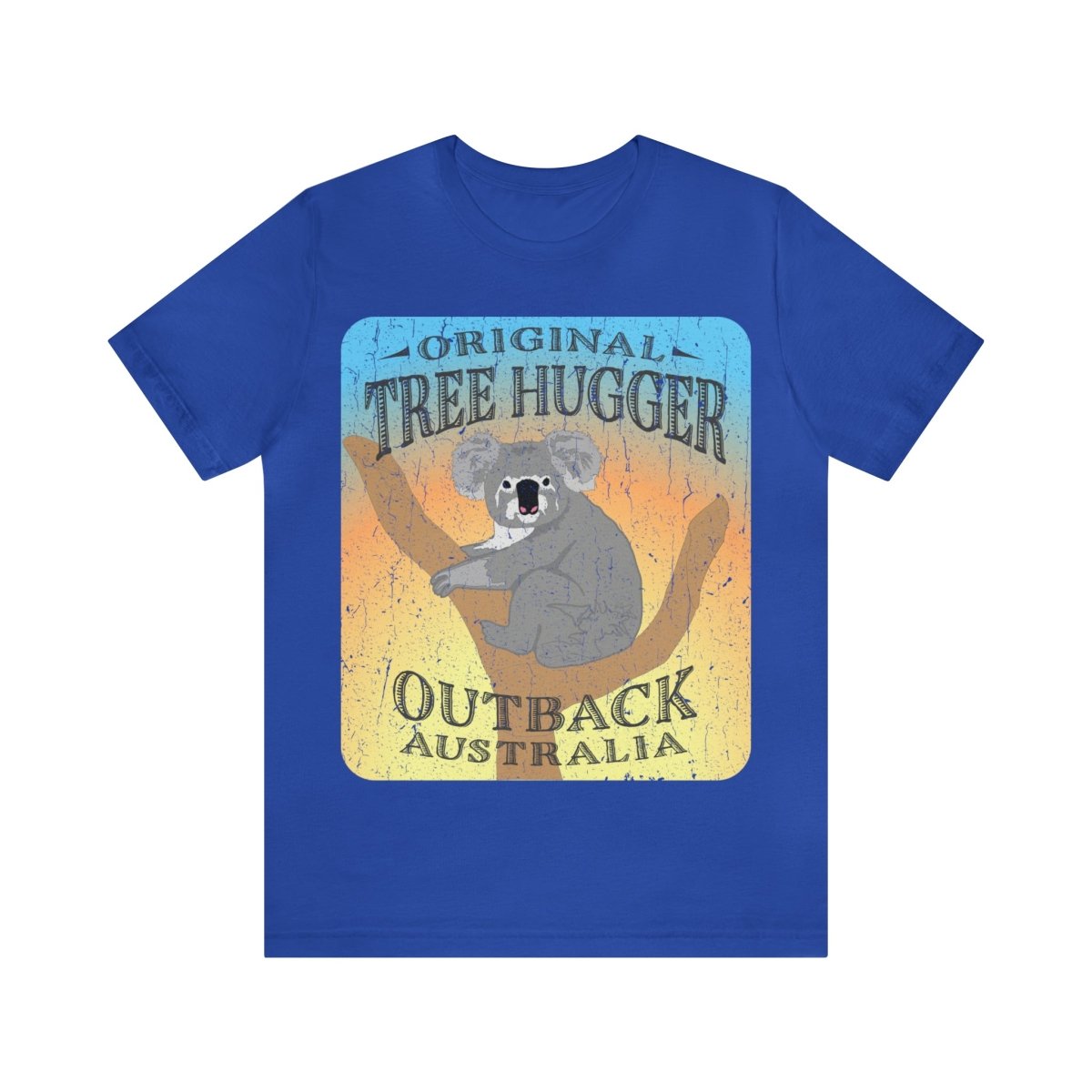 Original Tree Hugger Koala Premium T-Shirt, Australian Outback, Tree Huggers Union