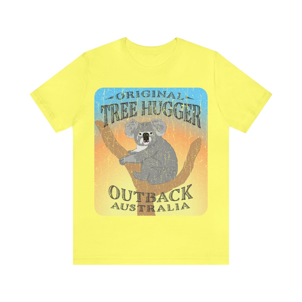 Original Tree Hugger Koala Premium T-Shirt, Australian Outback, Tree Huggers Union