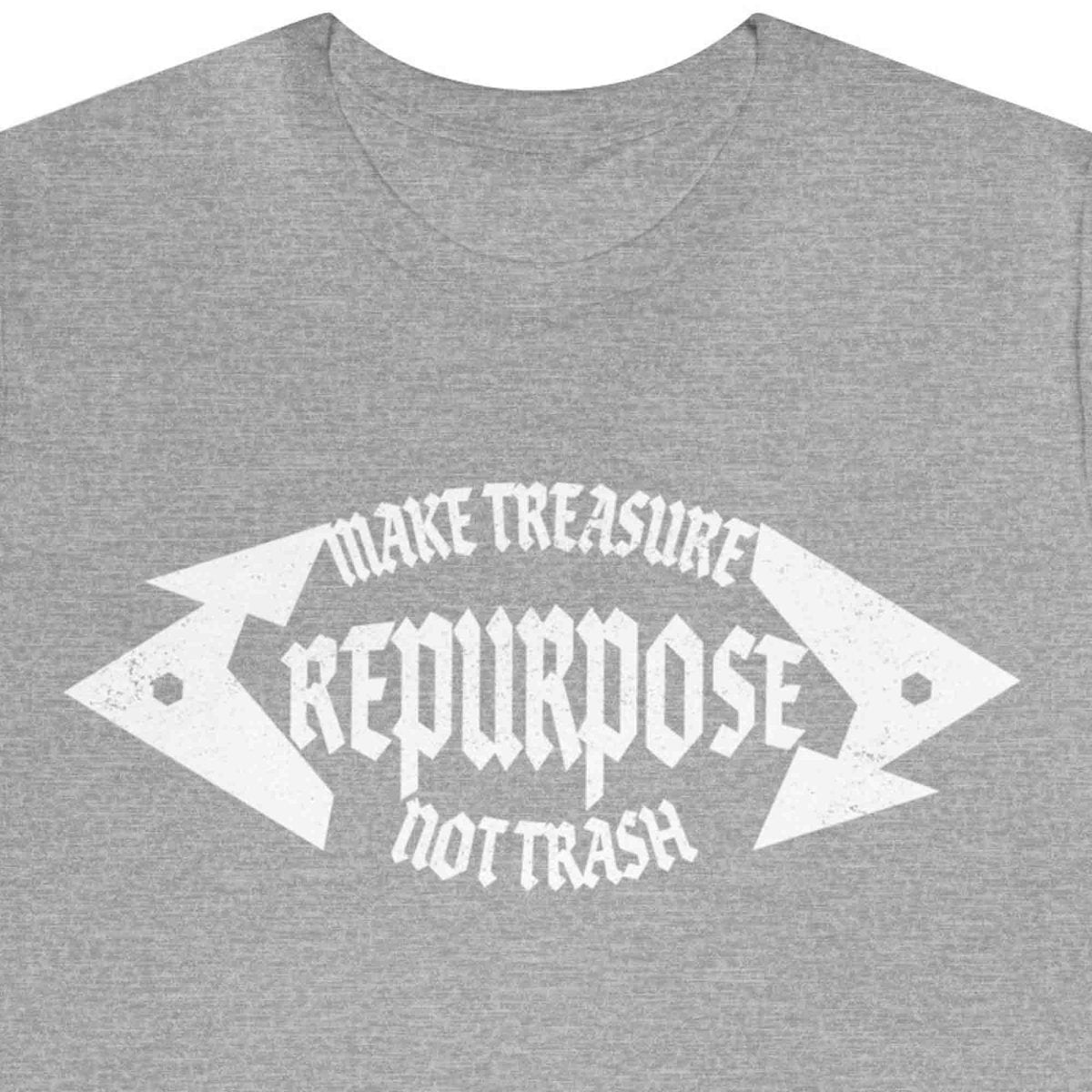 Repurpose Premium T-Shirt, Make Treasure Not Trash, Recycle, ReUse, Remake, Redo, DIY, Reclaim, Upcycle, Self Reliance, Fix It