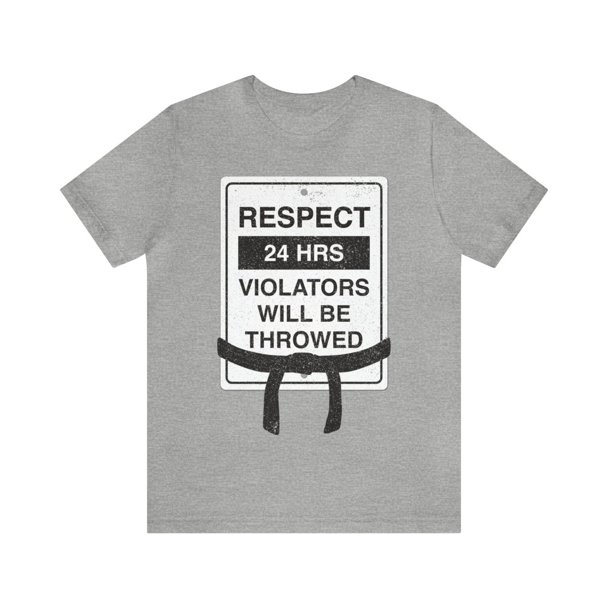 Respect Martial Arts Premium T-Shirt, Violators Will Be Throwed
