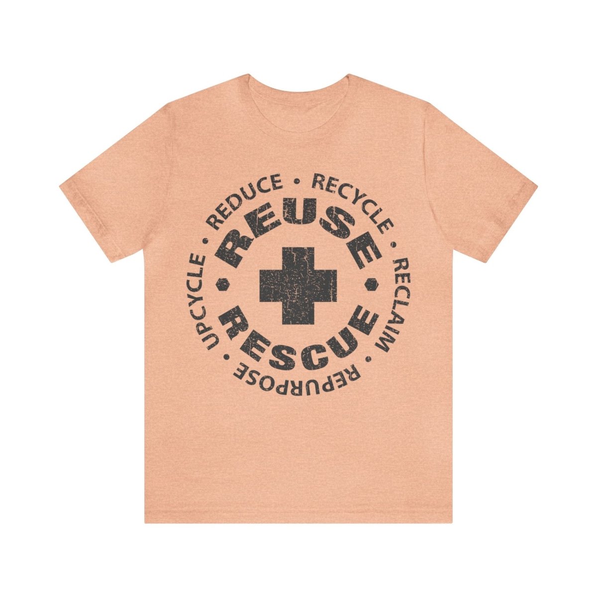 Reuse Rescue Premium T-Shirt, Recycle, Remake, Redo, Reduce, DIY, Reclaim, Upcycle, Self Reliance, Fix It
