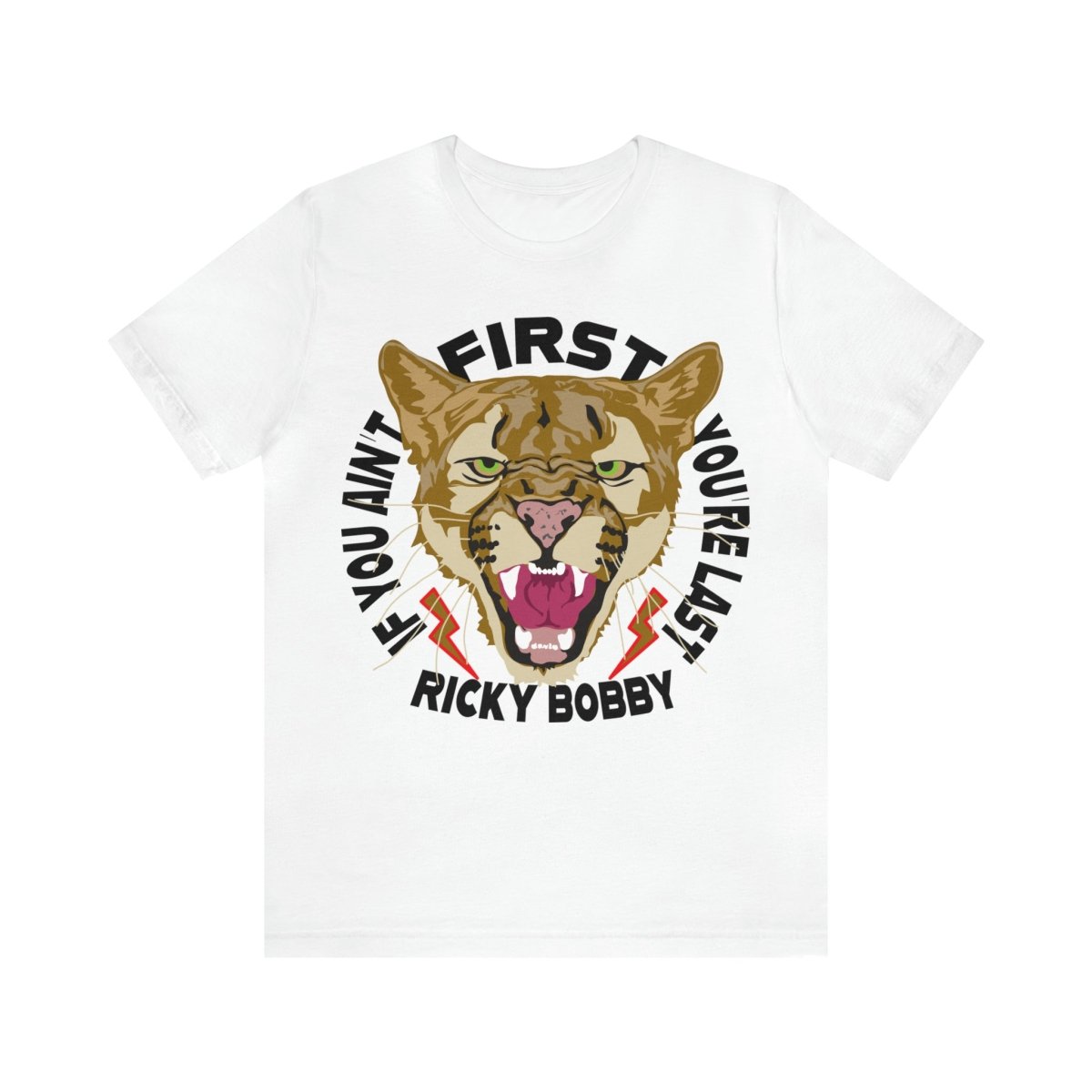 Ricky Bobby First Premium T-Shirt, Cougar