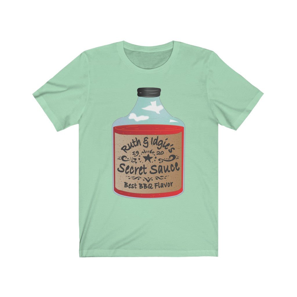 Ruth & Idgie's Secret Sauce - Premium T-Shirt | Fried Green Tomatoes, Whistle Stop Cafe BBQ, Towanda